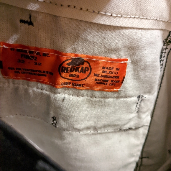 RED KAP 1923 BLACK PANTS - Picture 6 of 9